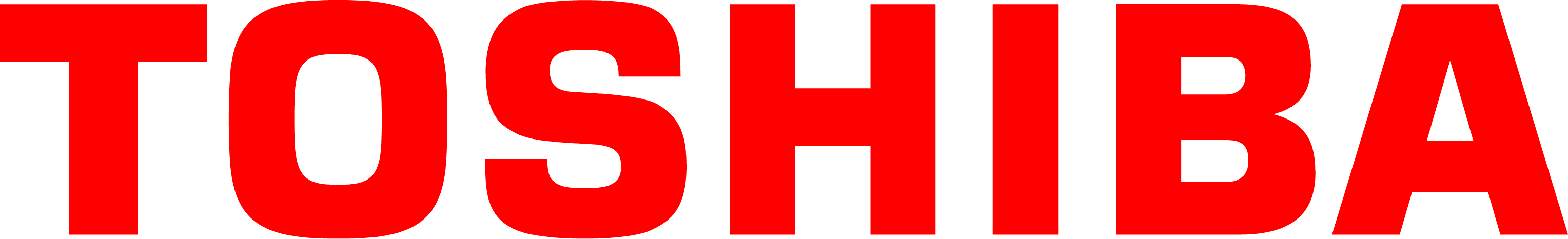 Toshiba logo — authorized technology partner of VertiLinks UAE