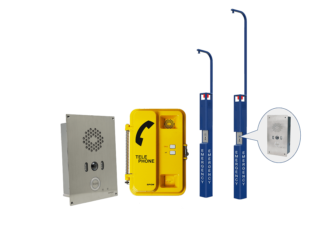 Intercom Emergency Call Box β Emergency Call Box provides one-touch SOS communication for campuses and parking areas for Intercom Systems in UAE