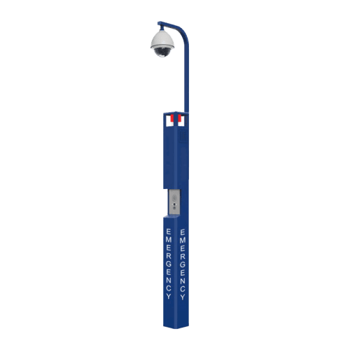 Intercom Emergency Pole Station β Emergency Pole Station delivers highly visible emergency communication for open public spaces for Intercom Systems in UAE