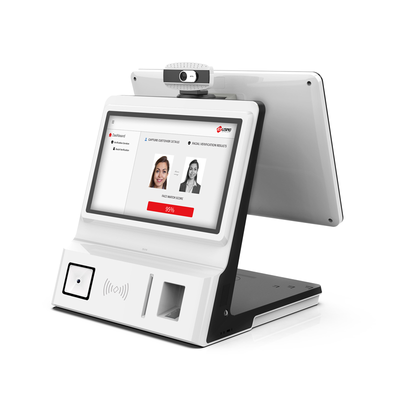 Joyusing BT511 β Joyusing BT511 dual-screen biometric terminal with balanced customer and operator display layout for Desktop Biometric Terminals in UAE