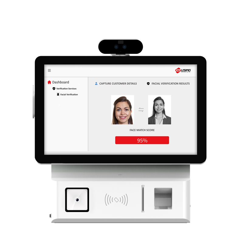 Joyusing BT515 β Joyusing BT515 dual-screen biometric terminal for full counter-based identity verification workflows for Desktop Biometric Terminals in UAE