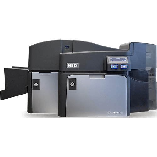 HID Fargo DTCii Plus — HID Fargo DTCii Plus is a next-generation direct-to-card printer with improved issuance efficiency for ID Card Printers in UAE