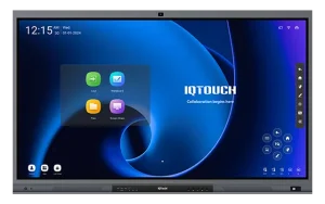IQTouch QA1300 Pro — IQTouch QA1300 Pro is a zero-bonding interactive panel series built for professional collaboration spaces for Interactive Panels in UAE