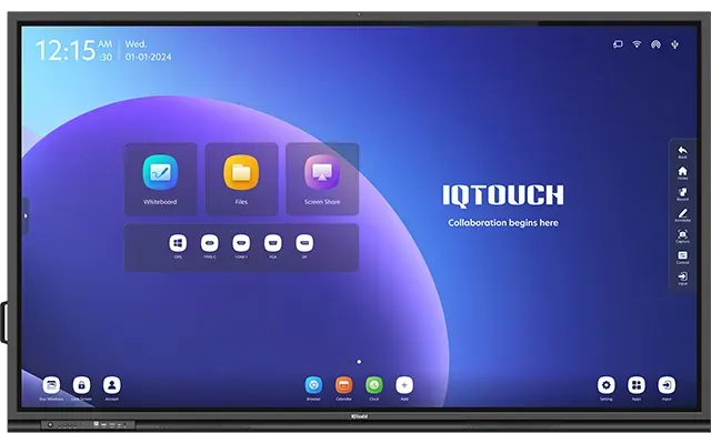 IQTouch HA1100 Pro — IQTouch HA1100 Pro is an entry-level 4K interactive panel series for schools and business meeting rooms for Interactive Panels in UAE