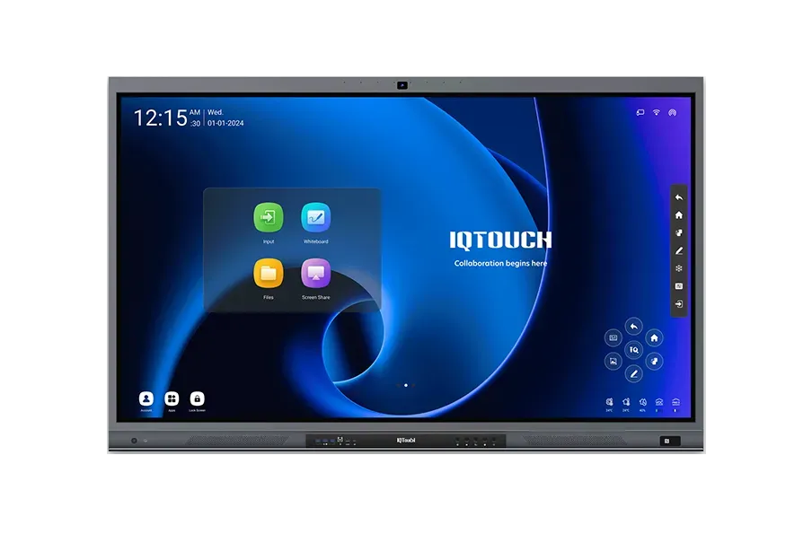IQTouch Q Series logo — authorized technology partner of VertiLinks UAE