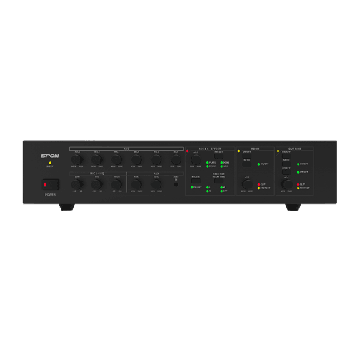 PA System Digital Mixer Amplifier — Digital Mixer Amplifier delivers zone-based mixing and paging for distributed facility audio for PA Systems in UAE