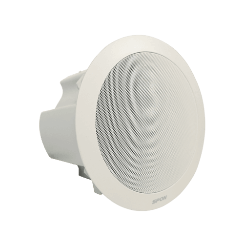 PA System IP Network Ceiling Speaker — IP Network Ceiling Speaker combines PoE deployment with clear overhead paging for indoor zones for PA Systems in UAE