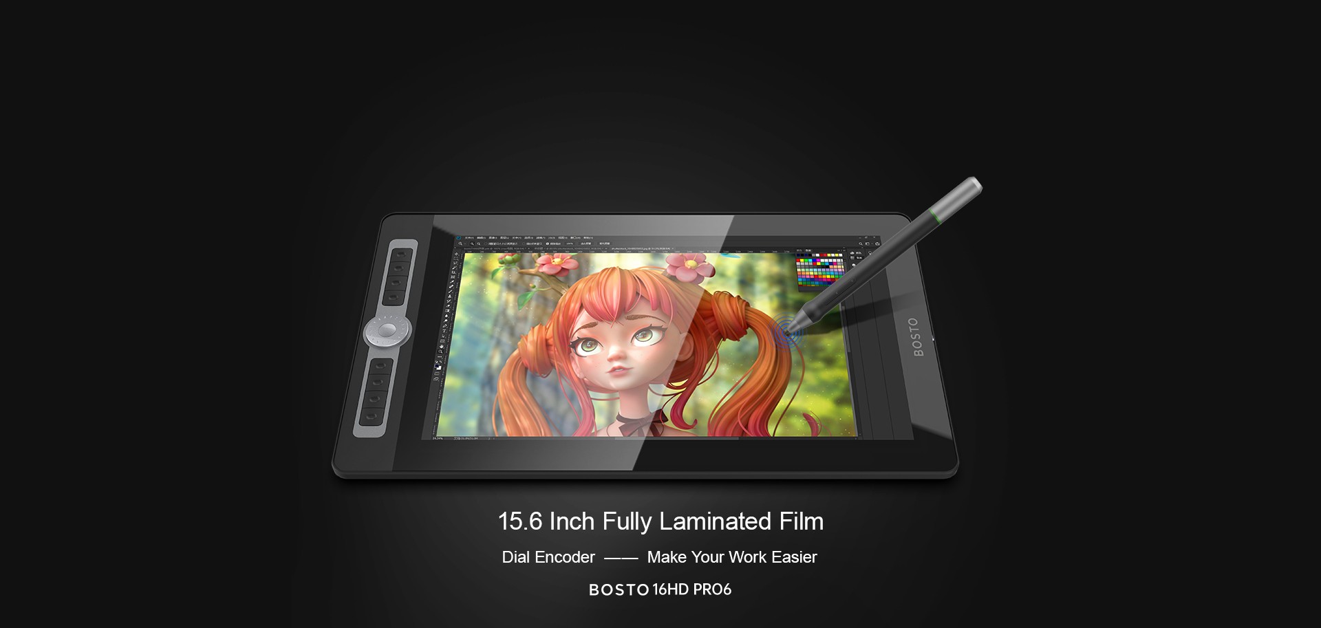 Pen Display BT-16HD Pro Pen Display β BT-16HD Pro Pen Display improves color fidelity and pen accuracy for production-grade artwork for Pen Displays in UAE