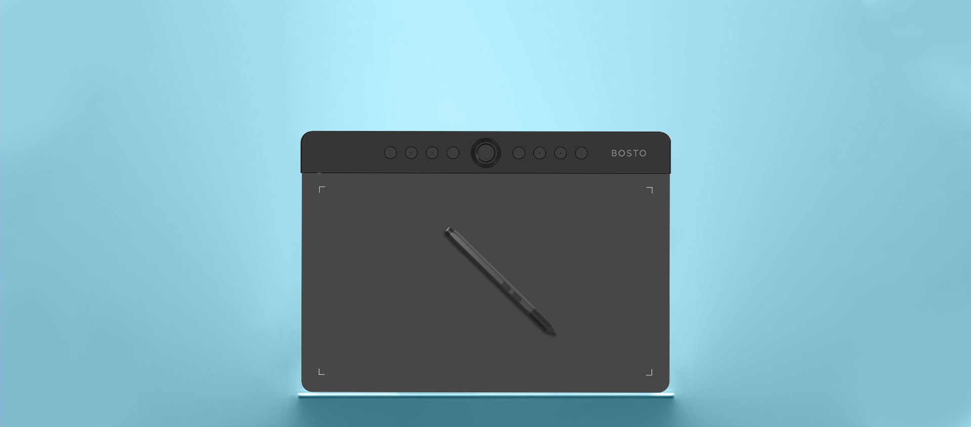 Pen Tablet T1060KD Pen Tablet β T1060KD Pen Tablet adds a dial controller for precision navigation in professional creative software for Pen Tablets in UAE