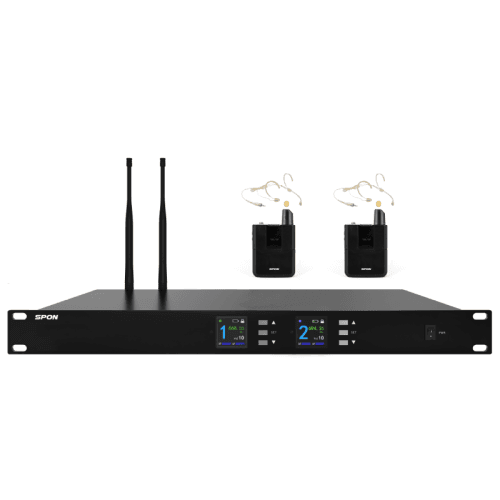 Pro Audio UHF Wireless Microphone β UHF Wireless Microphone provides stable dual-channel wireless capture for stage and speech for Professional Audio in UAE