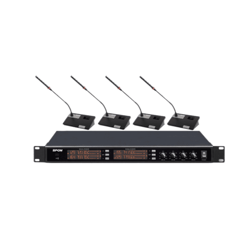Pro Audio Wireless UHF Seat Microphone β Wireless UHF Seat Microphone fits fixed-seat conferences requiring clean desk-level speech pickup for Professional Audio in UAE