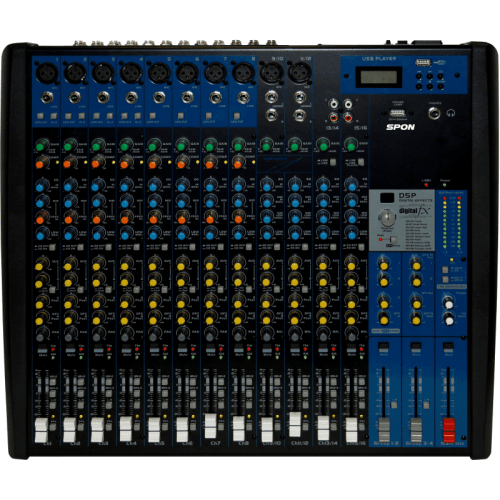 Pro Audio 16-Channel Analog Mixing Console β 16-Channel Analog Mixing Console provides tactile signal shaping for straightforward live operation for Professional Audio in UAE