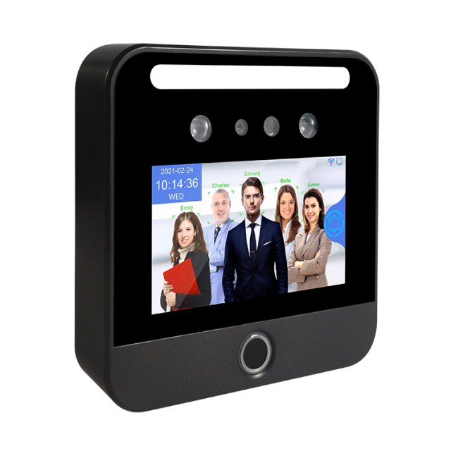 Timy TM-AI03 — Timy TM-AI03 compact AI face recognition terminal with 5,000-face capacity and 4 for Time Attendance in UAE