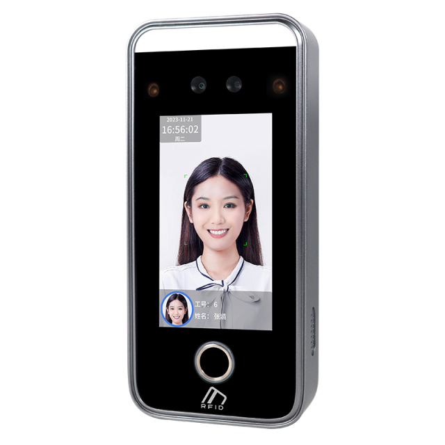Timy TM-AI26F — Timy TM-AI26F enterprise AI face terminal with 20,000-face capacity, 8-inch IPS touchscreen, and sub-0 for Time Attendance in UAE