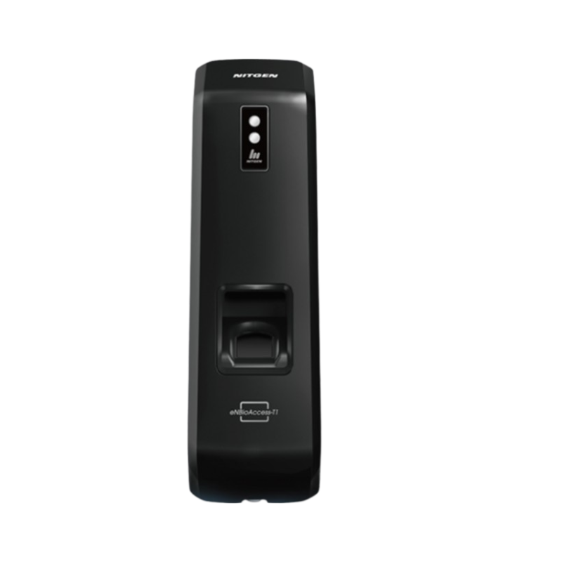 UnionCommunity Nitgen eNBioAccess-T1 — Nitgen eNBioAccess-T1 IP65 outdoor fingerprint terminal with mobile key Bluetooth, LFD, and 10,000-user capacity for UAE sites for Time Attendance in UAE