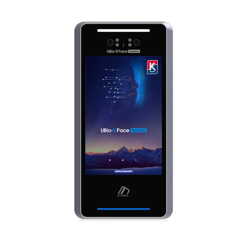 UnionCommunity UBio-X Face Premium — UBio-X Face Premium flagship face recognition terminal for contactless time attendance and multi-factor access control across UAE sites for Time Attendance in UAE