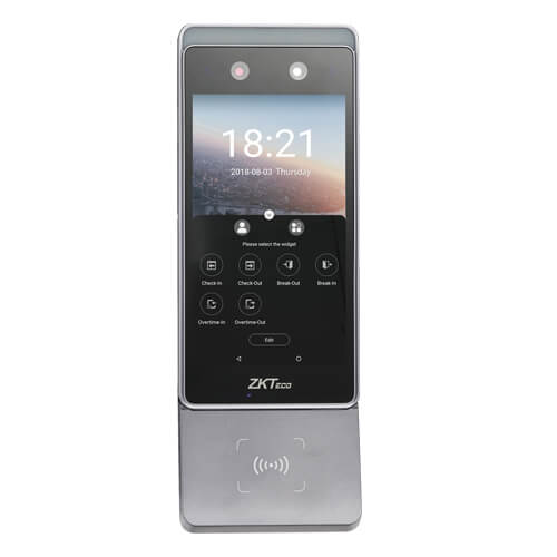ZKTeco Horus — ZKTeco Horus premium face attendance terminal with large display and anti-spoofing camera for Time Attendance in UAE