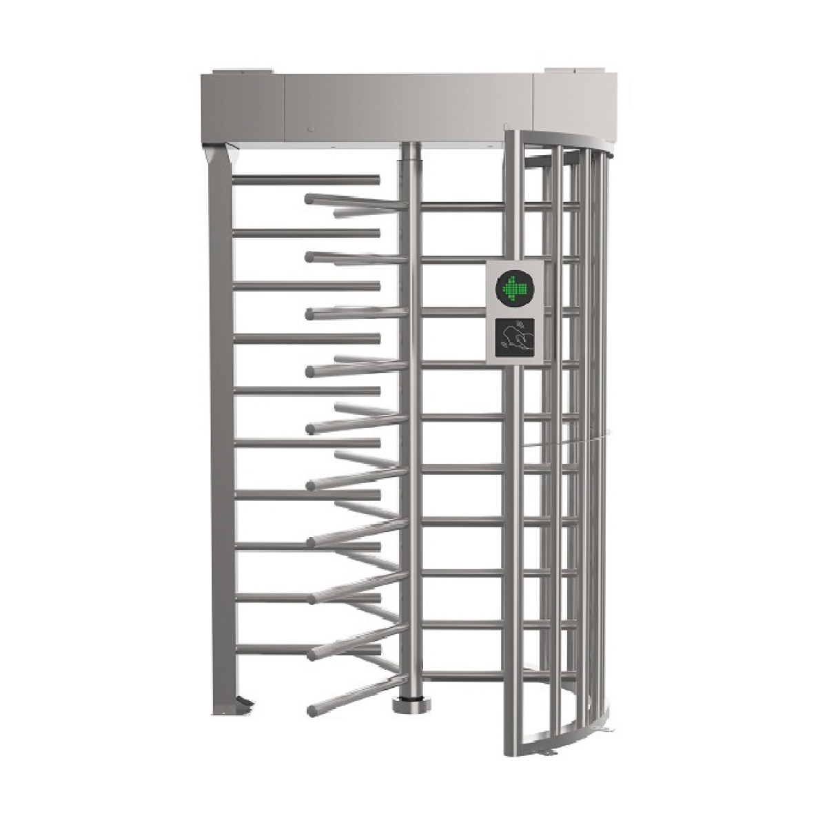 LIDE LD-Q801 Single Passage Bi-Direction Full Height Turnstile — Single-passage bi-directional full-height turnstile with 304 SS rotor cage for maximum anti-tailgating security in UAE facilities for Turnstiles & Speed Gates in UAE