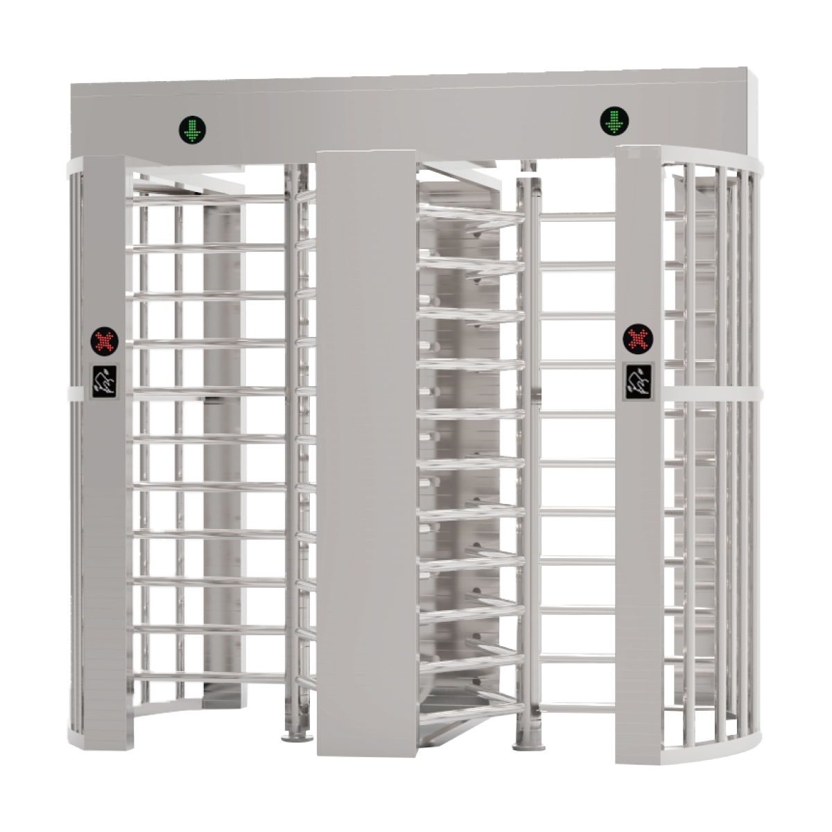LIDE LD-Q806 Security Bi-Direction Full Height Turnstile — Bi-directional full-height security turnstile for access control at critical infrastructure and industrial facilities for Turnstiles & Speed Gates in UAE