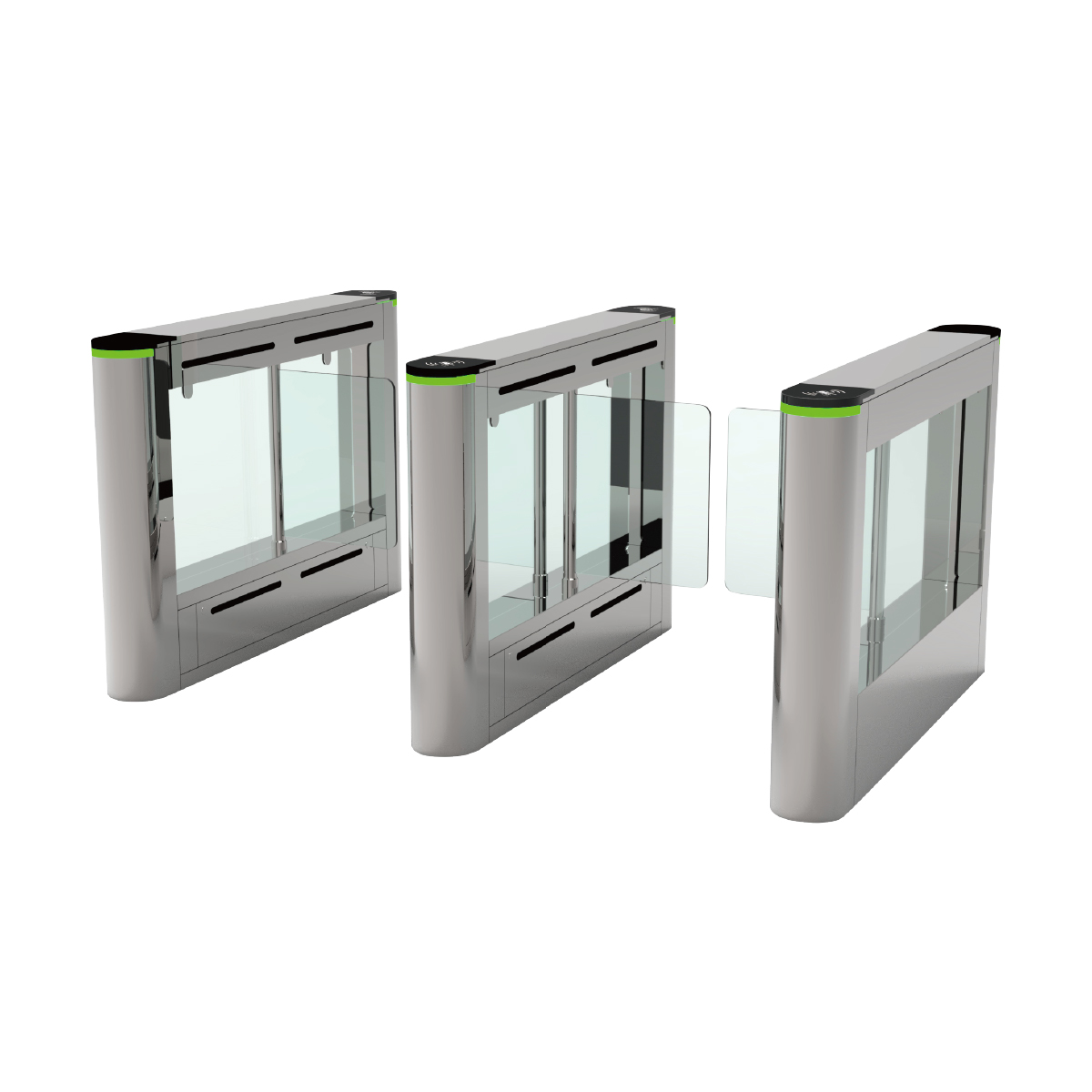 LIDE LD-B502 Swing Turnstile Pedestrian Access Control Gate — Swing turnstile gate for commercial complexes, factories, scenic spots, and transportation hubs across the UAE for Turnstiles & Speed Gates in UAE