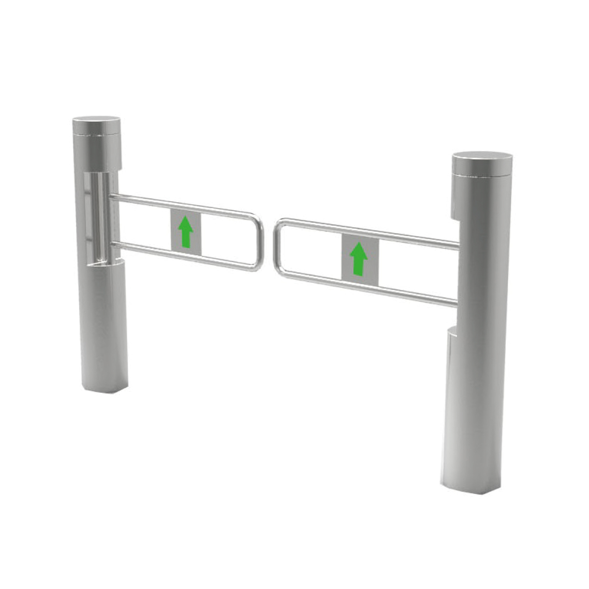 LIDE LD-B506 Automatic Swing Turnstile for Supermarkets — Automatic swing turnstile designed for supermarket and retail entrance gates with high customer throughput for Turnstiles & Speed Gates in UAE