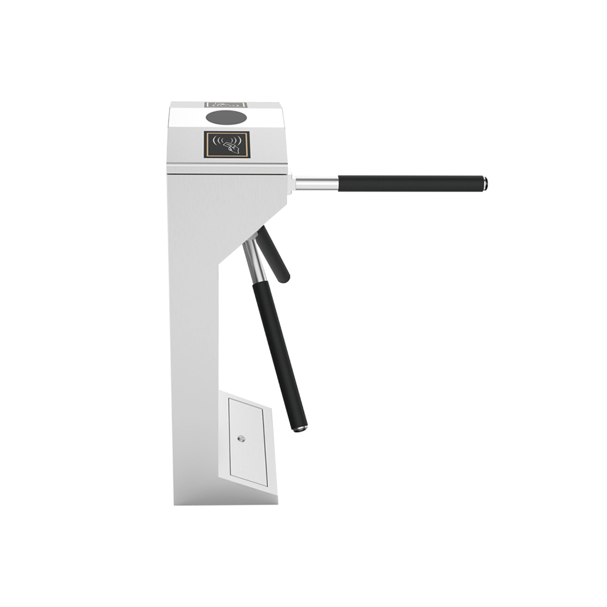 LIDE LD-T301 Simple Waist Height Tripod Turnstile Gate — Cost-effective waist-height tripod turnstile with 304 stainless steel housing and 30-35 persons/min throughput for UAE access control for Turnstiles & Speed Gates in UAE