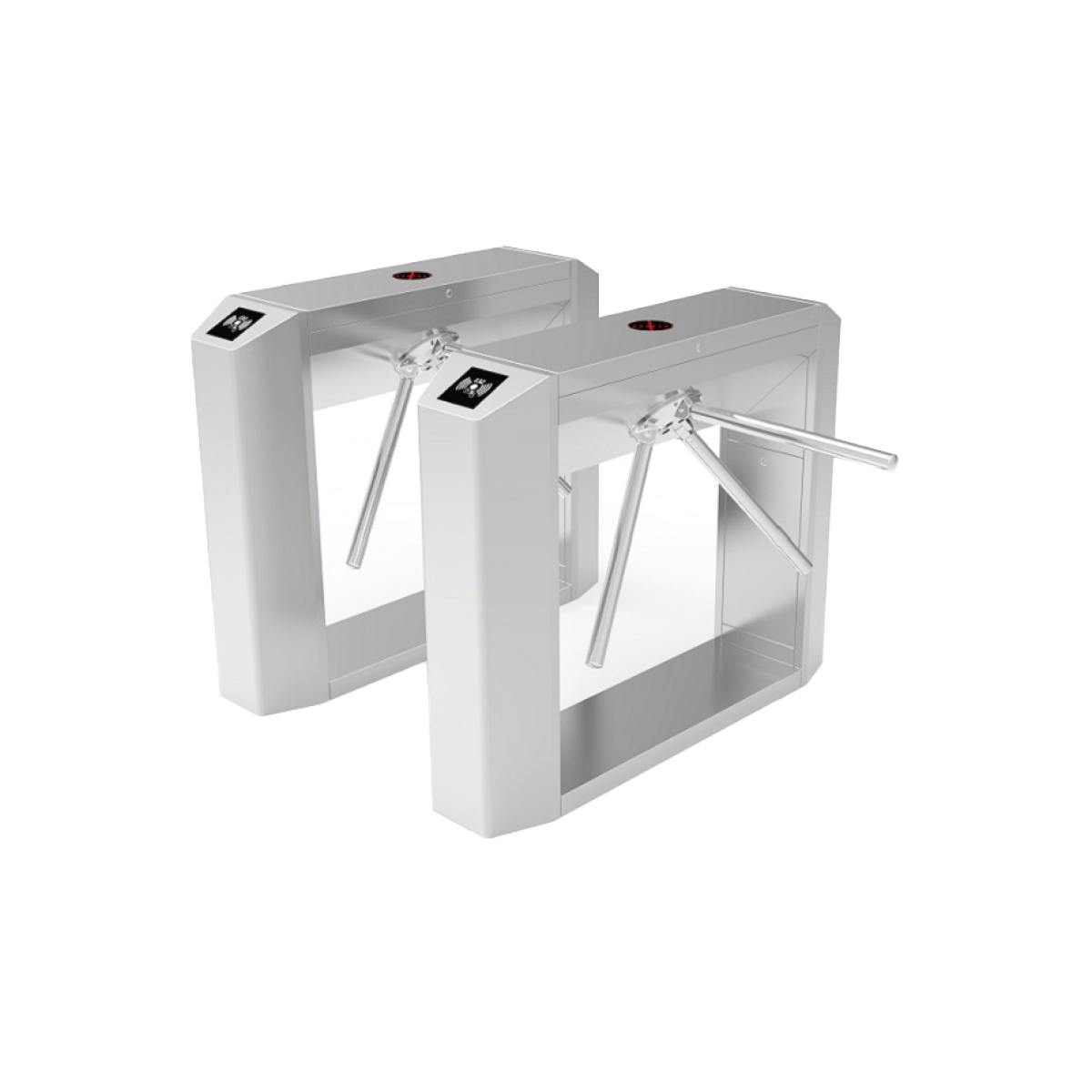 LIDE LD-T305 Standard Waist High Tripod Turnstile — Standard waist-high tripod turnstile with 304 SS cabinet, 25-30 persons/min throughput, and drop-arm fail-safe for UAE sites for Turnstiles & Speed Gates in UAE