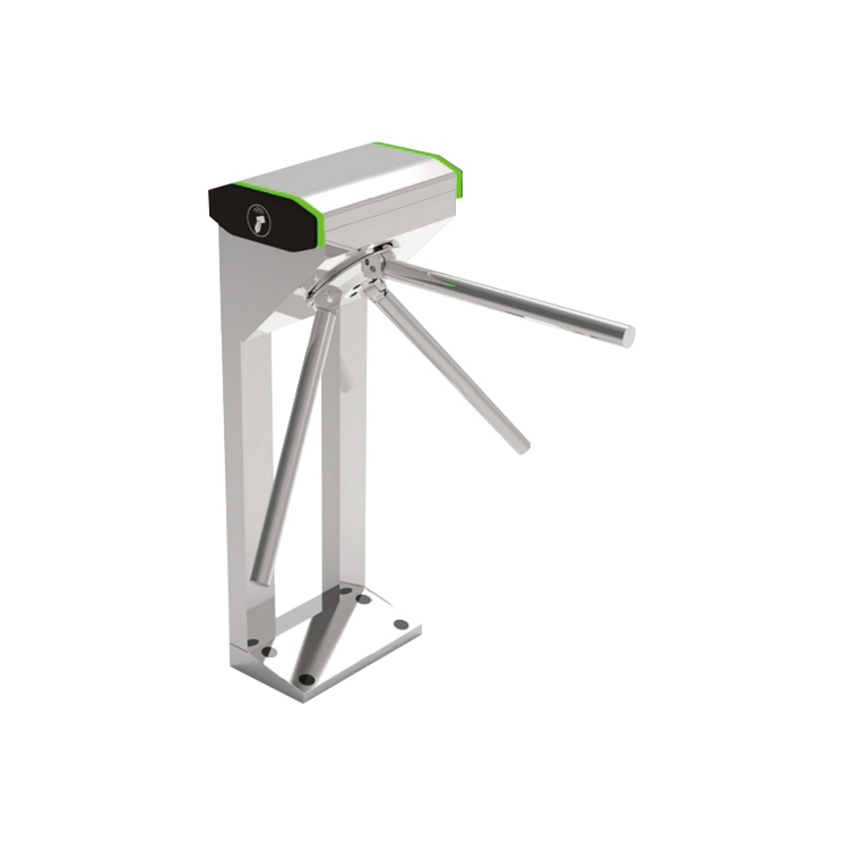 LIDE LD-T312 New Design Vertical Tripod Turnstile — New vertical-design tripod turnstile with modern aesthetics for premium lobby and commercial entrance deployments for Turnstiles & Speed Gates in UAE