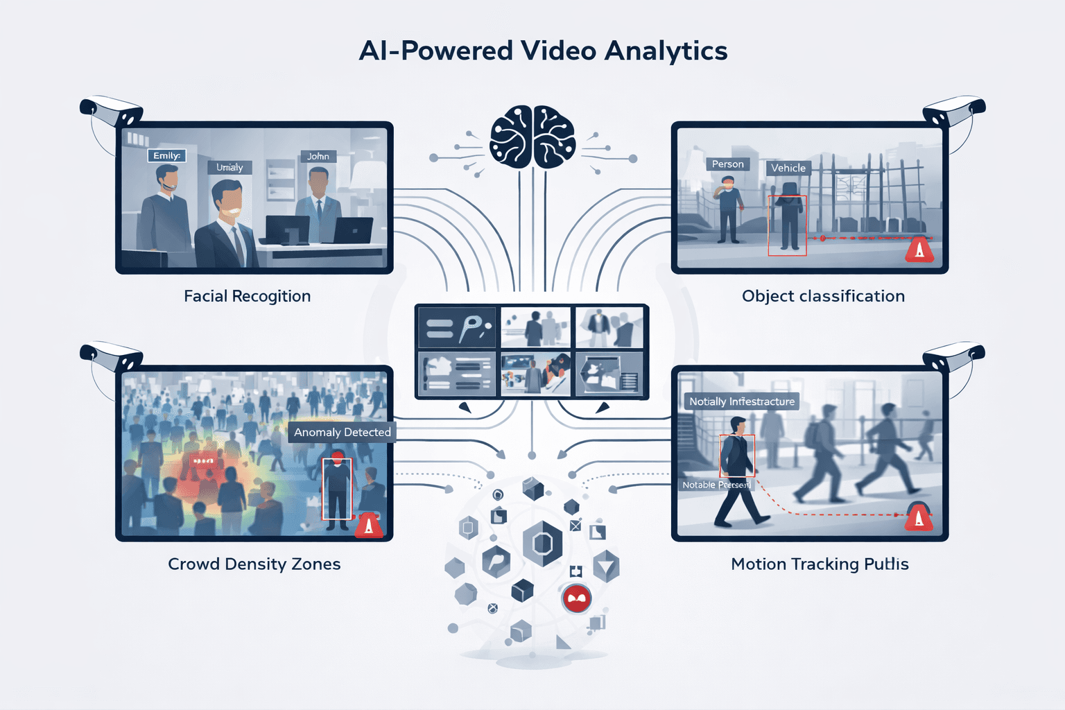 AI-Powered Video Analytics for cctv security & surveillance in UAE