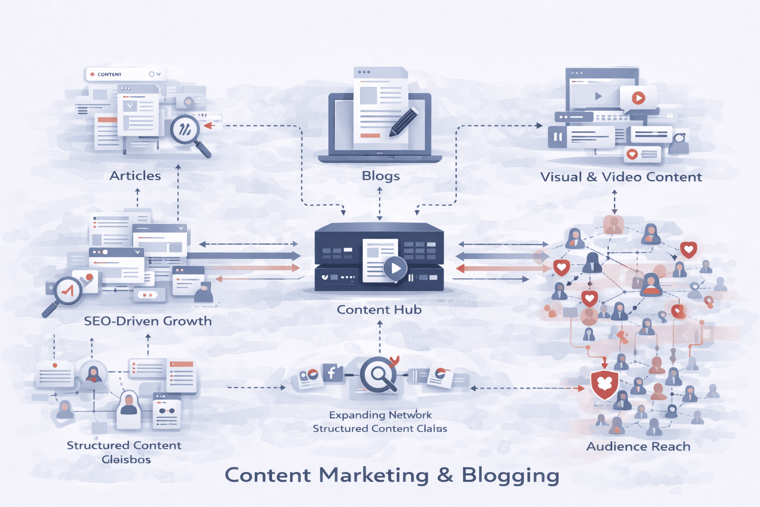 Content Marketing & Blogging for digital marketing solution in UAE