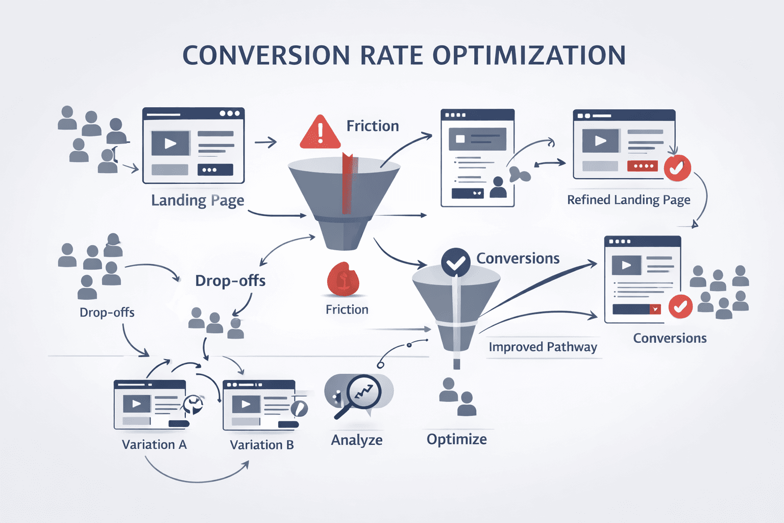 Conversion Rate Optimization for digital marketing solution in UAE