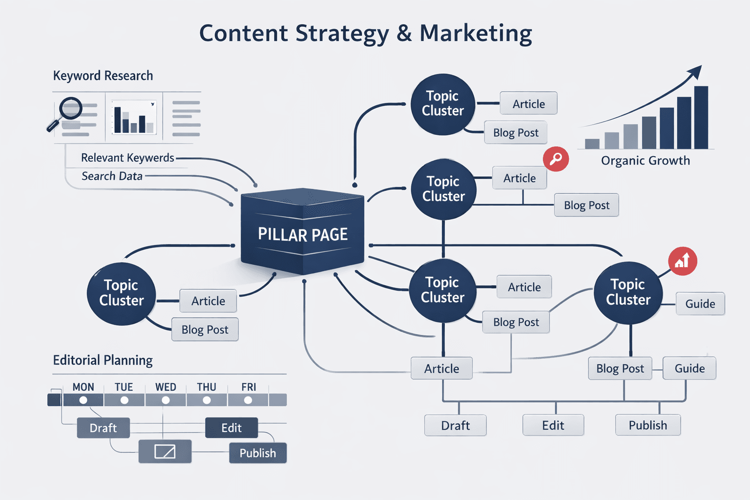 Content Strategy & Marketing for seo services in UAE